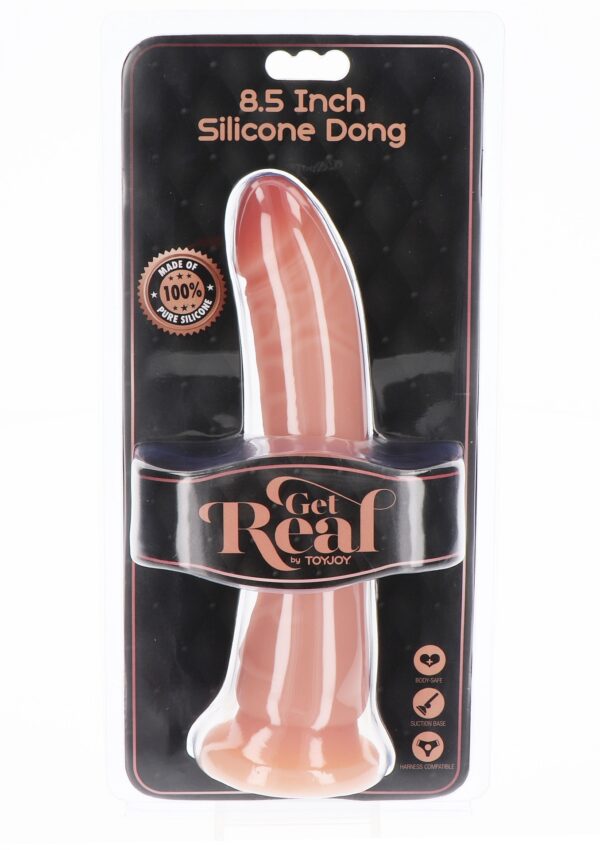 Silicone Dong 8.5 Inch Light skin tone - obrazek 2