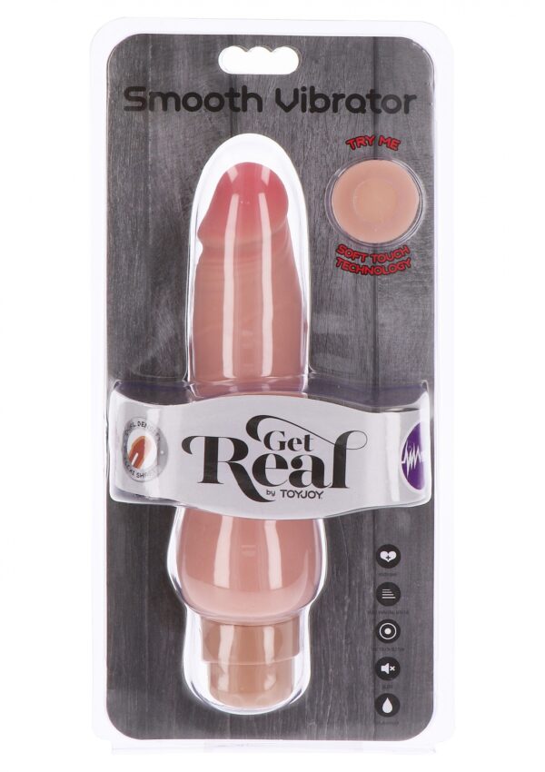 Dual Density Smooth Vibrator Light skin tone - obrazek 2