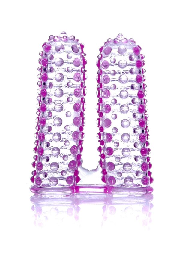 Stymulator Wonderful Fingers Purple - obrazek 2