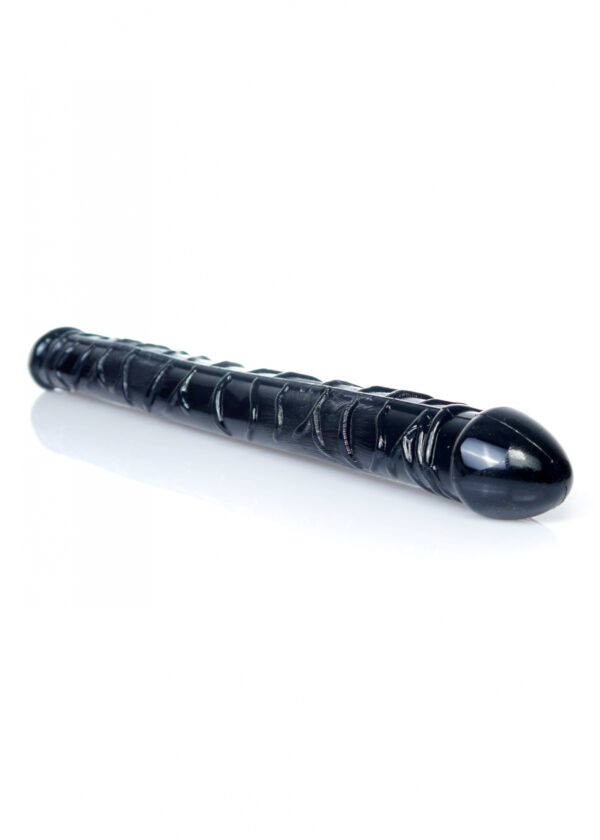 Dildo Flexible Double Dong   Black - obrazek 2