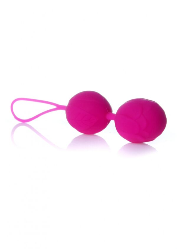 Kulki Silicone Kegel Balls Pink - obrazek 2
