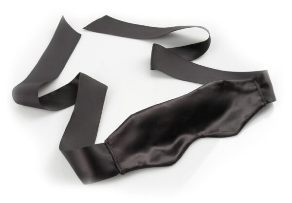 FFSLE Satin Blindfold Black - obrazek 2