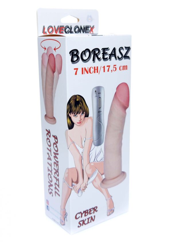 Wibrator BOREASZ LOVECLONEX 7 Rotation - obrazek 2
