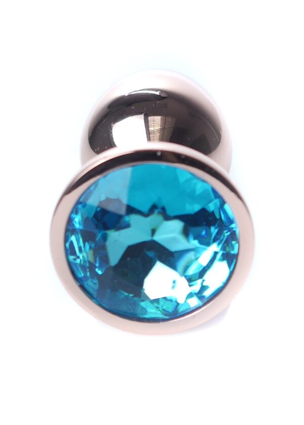 Plug Jewellery Red Gold PLUG  Light Blue - obrazek 2