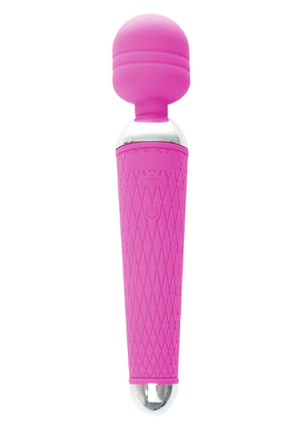 Stymulator Power Massager Wand USB Purple 10 funkcji - obrazek 2