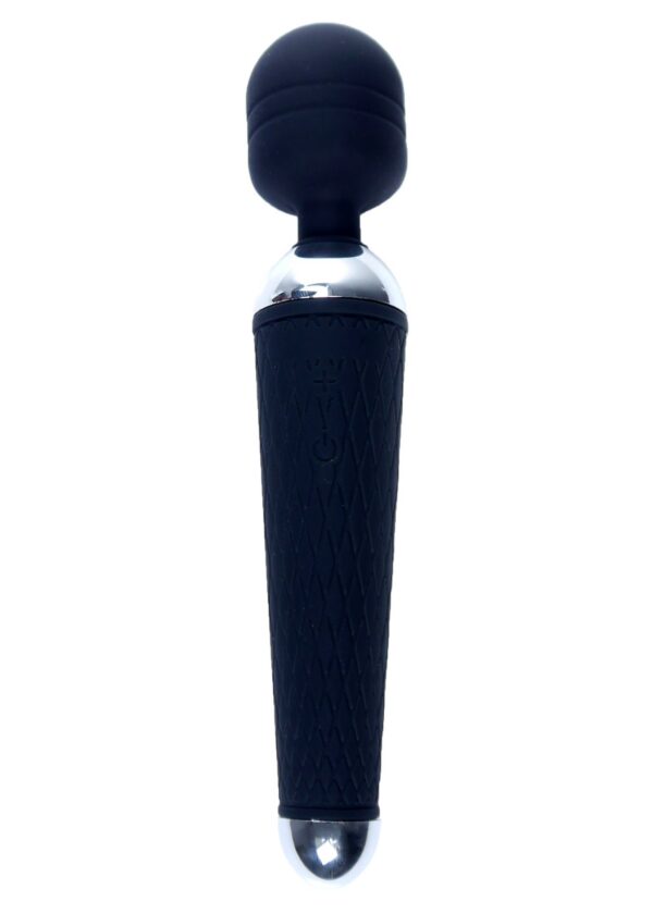 Stymulator Power Massager Wand USB Black 10 funkcji - obrazek 2
