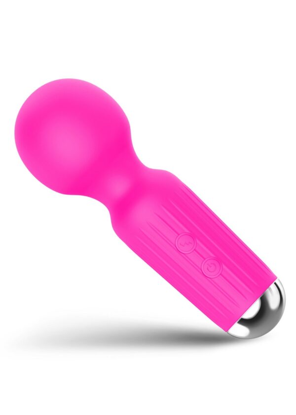 Stymulator Rechargeable Mini Masager USB 20 Functions   Pink - obrazek 2