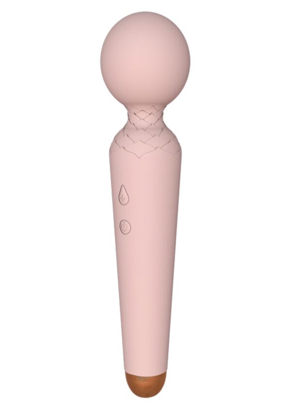 Stymulator Rechargeable Power Wand USB 10 Functions   Flesh - obrazek 2