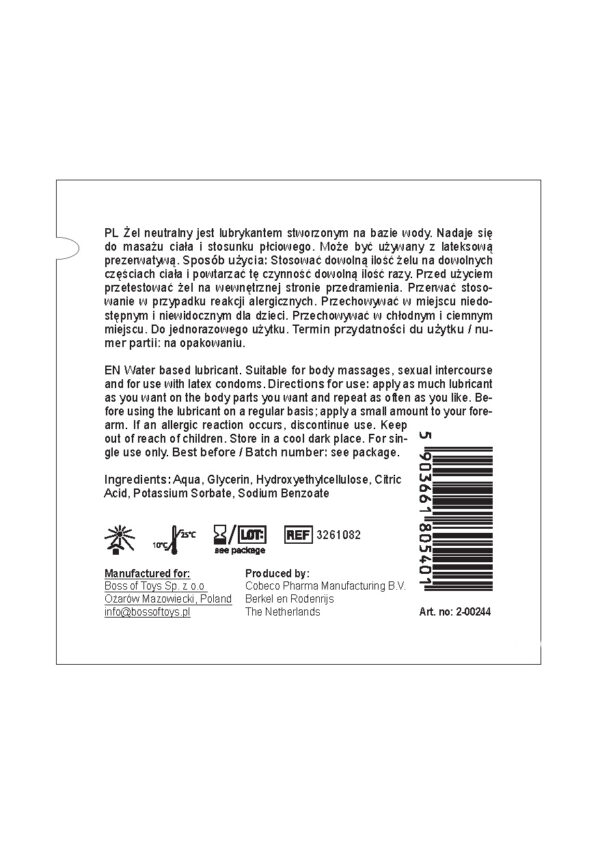 Żel BOSSGlide 3 ml - obrazek 2