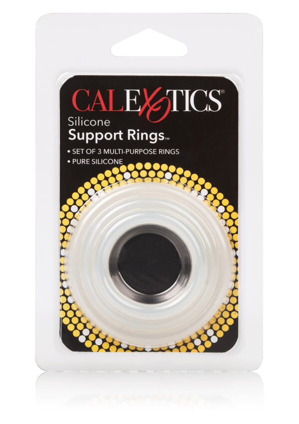 Silicone Support Rings Transparent - obrazek 2