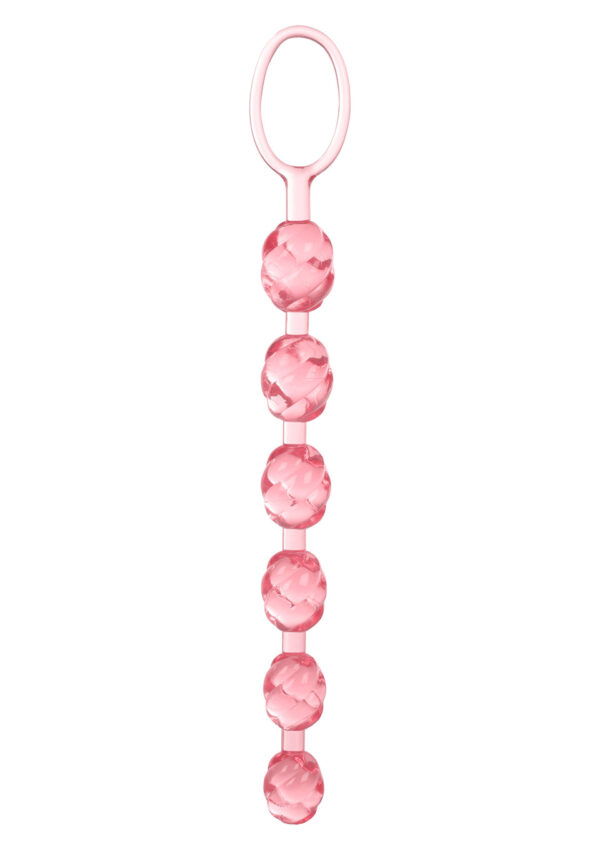 Swirl Pleasure Beads Pink - obrazek 2