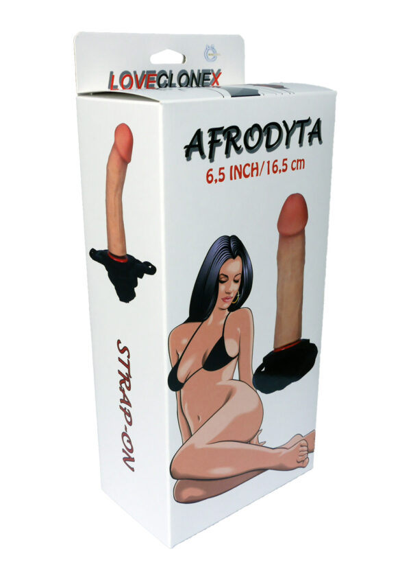 Proteza AFRODYTA Strap On LOVECLONEX 6,5 - obrazek 2