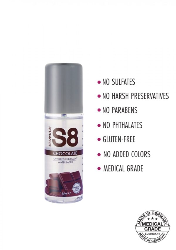 S8 WB Flavored Lube 125ml Chocolate - obrazek 2