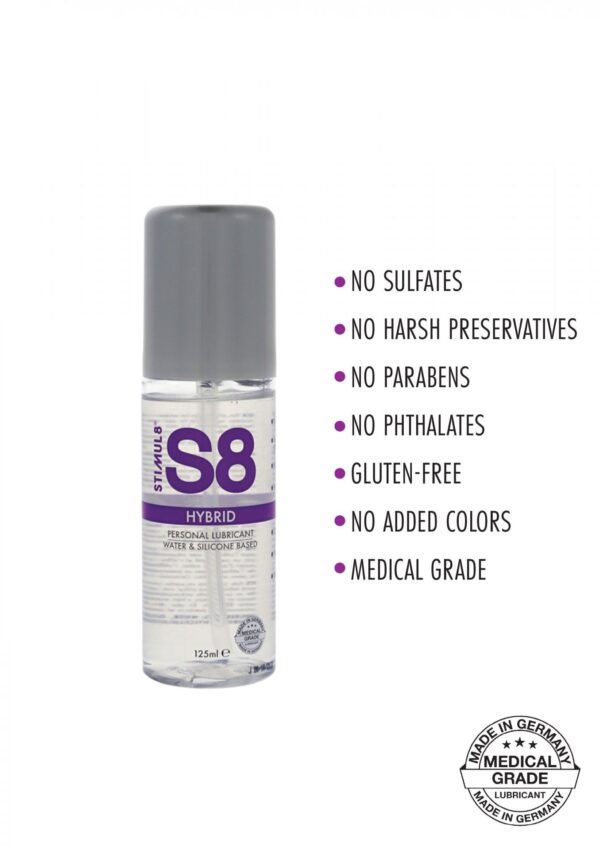 S8 Hybrid Lube 125ml Natural - obrazek 2
