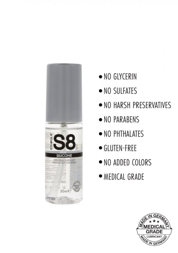 S8 Premium Silicone Lube 50ml Original - obrazek 2