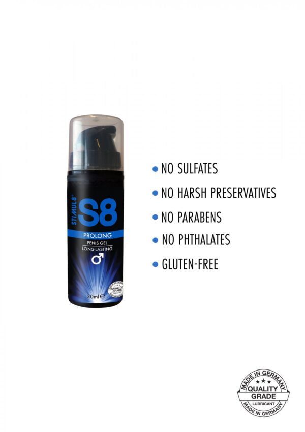 S8 Prolong Penis Gel 30ml Natural - obrazek 2
