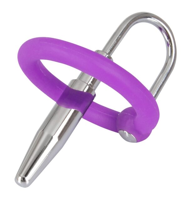 Penis Plug+Silicone Glans Ring - obrazek 2