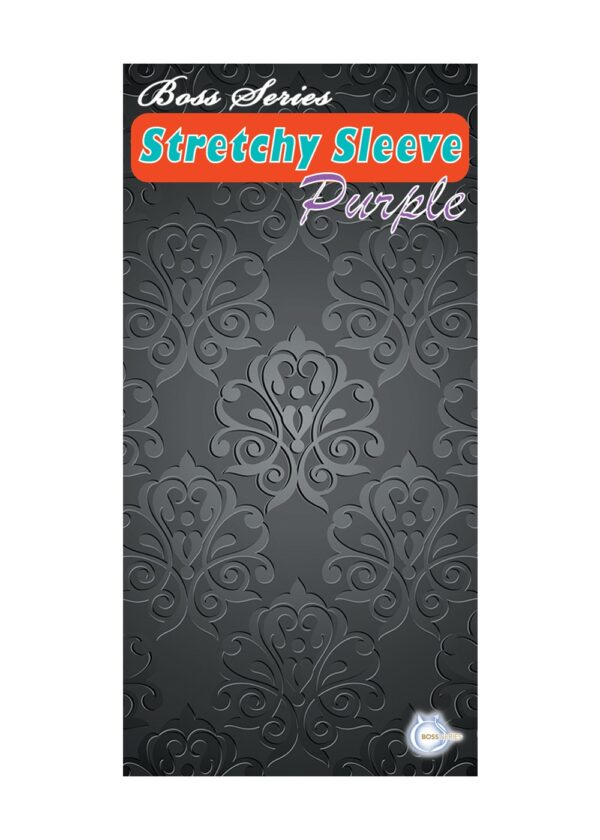Stymulator Stretchy Sleeve Purple - obrazek 2