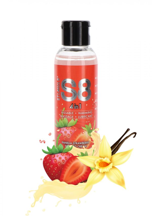 S8 4 in 1 Dessert Lube 125ml Strawberry - obrazek 2