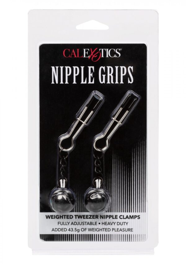 Weighted Tweezer NippleClamps Metal - obrazek 2