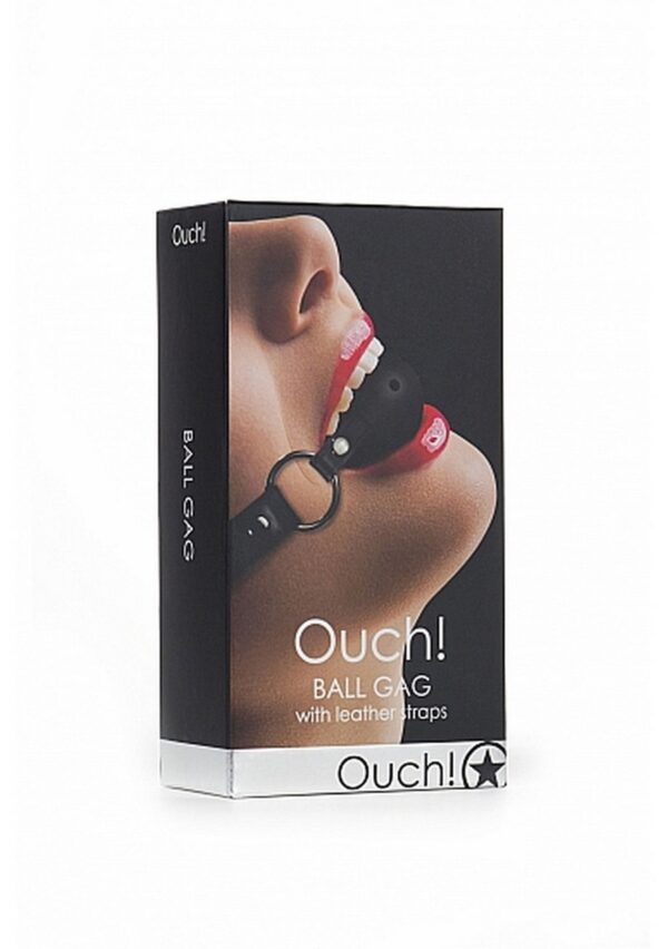 Gag Ball   Black - obrazek 2