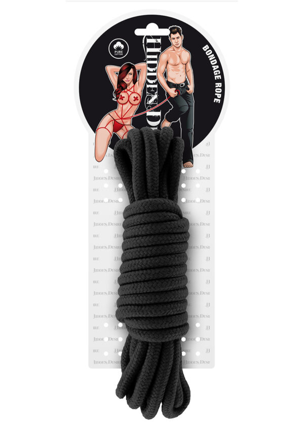 Bondage Rope 5M Black - obrazek 2