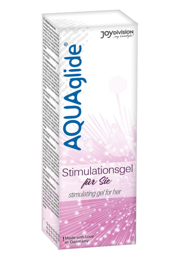 Żel AQUAglide stimulating gel for her, 25 ml - obrazek 2