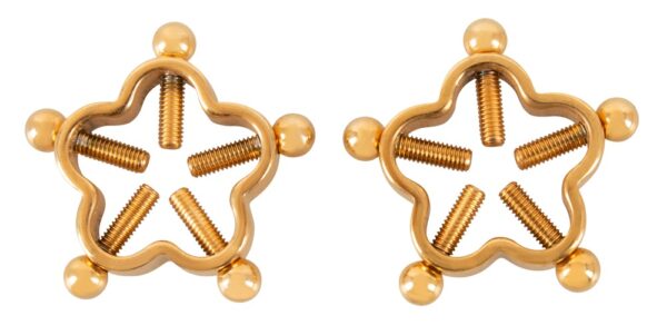 Bad Kitty Nipple Jewellery Gol - obrazek 2
