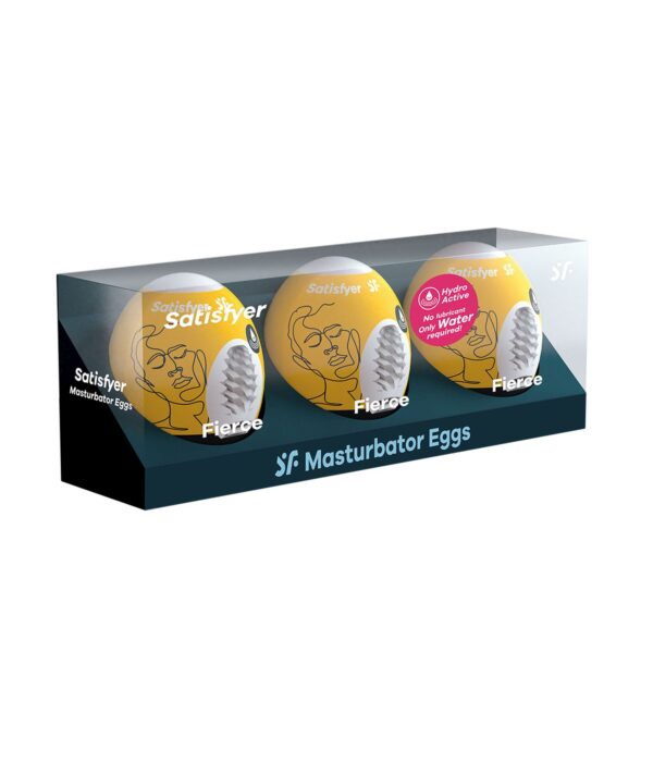 Masturbator Eggs (set of 3 Fierce) - obrazek 2