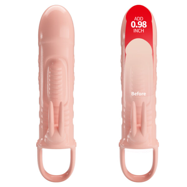 PRETTY LOVE   Sloane, PENIS SLEEVE Vibration - obrazek 2
