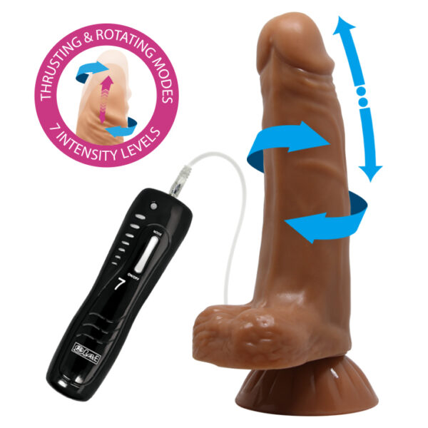 BAILE   Easton , 7 rotation functions Suction base 7 thrusting settings - obrazek 2