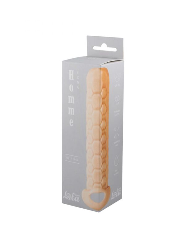 Penis sleeve Homme Long Flesh for 11 15cm - obrazek 2