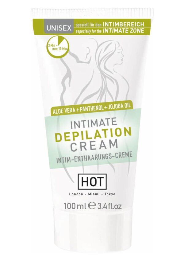 Żel/sprej HOT Intimate Depilation Cream 100 ml - obrazek 2