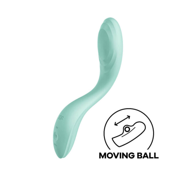 Wibrator Rrrolling Pleasure (Mint) - obrazek 2