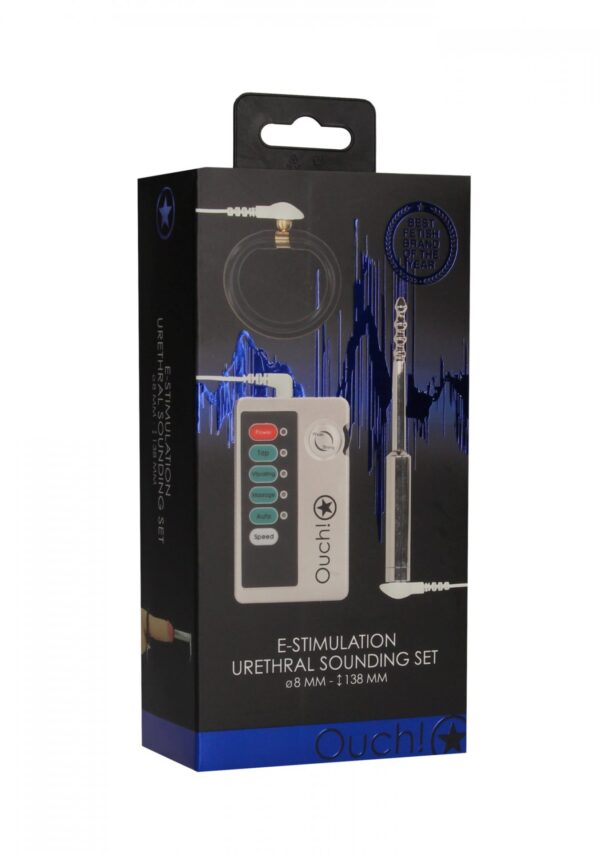 E stim Urethral Sounding Set   Small   Silver - obrazek 2