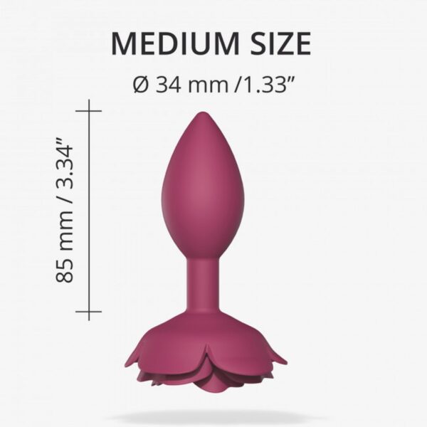 OPEN ROSES M SIZE   PLUM STAR - obrazek 2