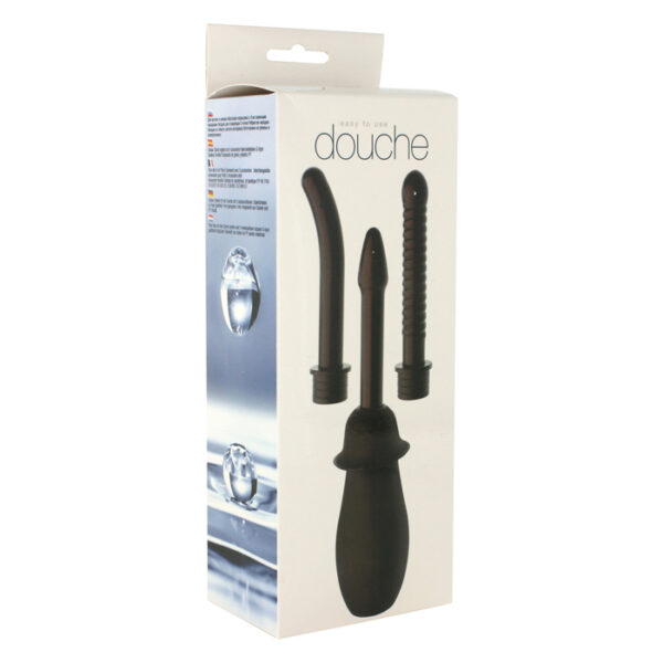 Anal Douche Kit Black - obrazek 2