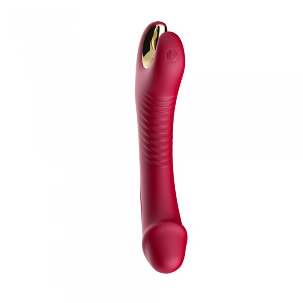 Stymulator silicone 9 vibration function Red - obrazek 2