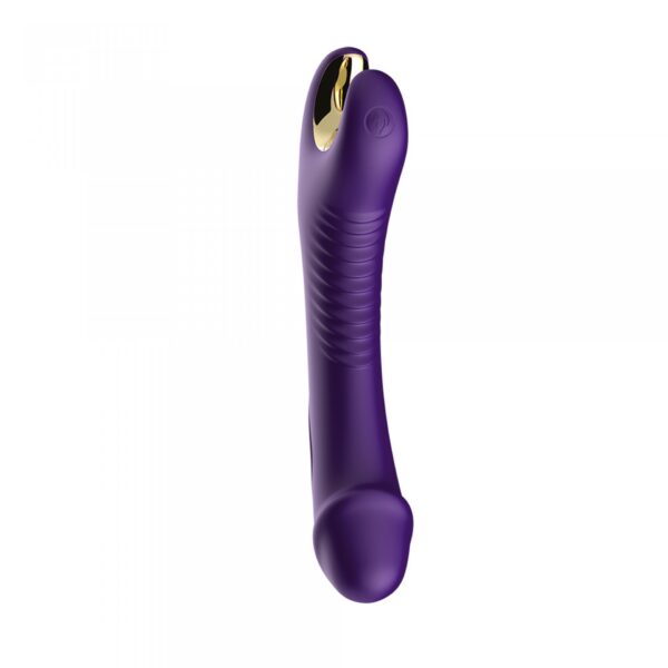 Stymulator  silicone 9 vibration function Purple - obrazek 2