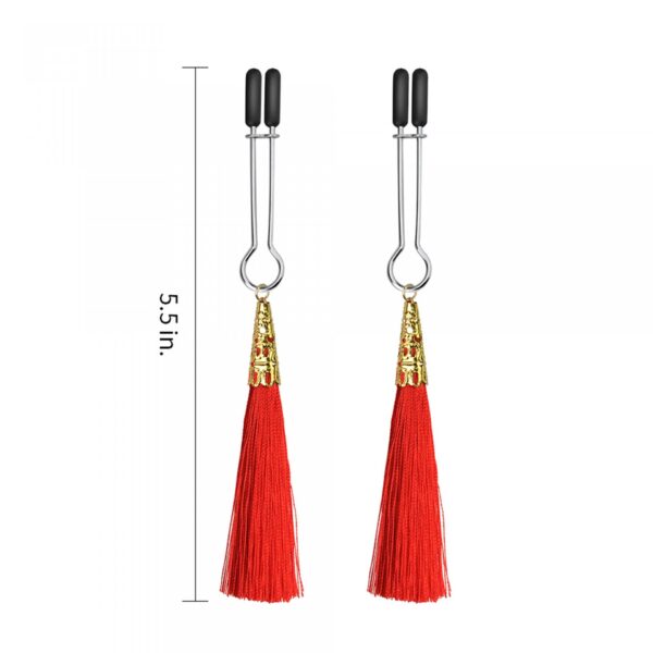 Glamor Tassel Nipple Clamp - obrazek 2