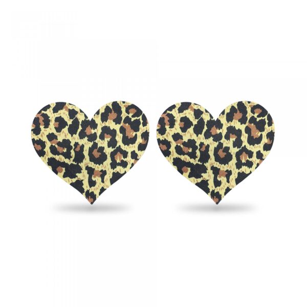 Leopard Sexy Nipple Pasties (2 Pack) - obrazek 2