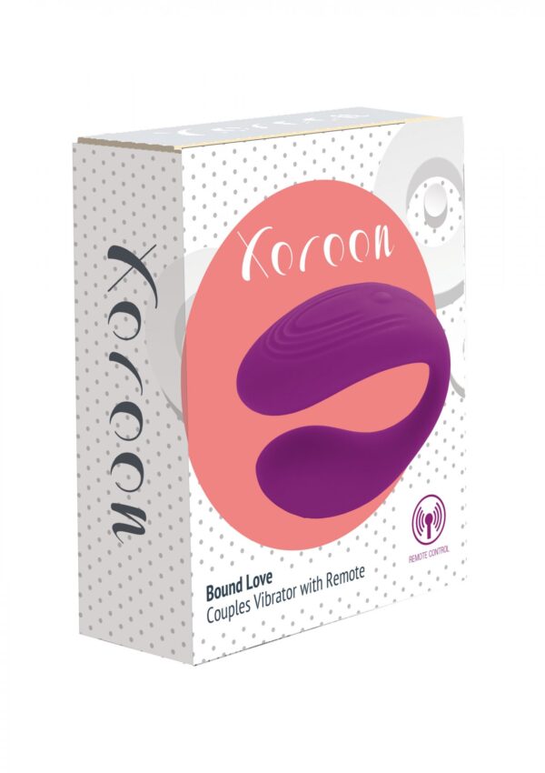 Bound Love Couples Vibrator Purple - obrazek 2