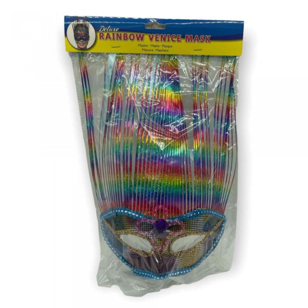 Maska Venetian Mask Rainbow Deluxe - obrazek 2