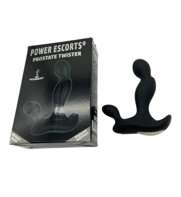 Prostate Twister Rechargeable Prostate Stimulator Black - obrazek 2