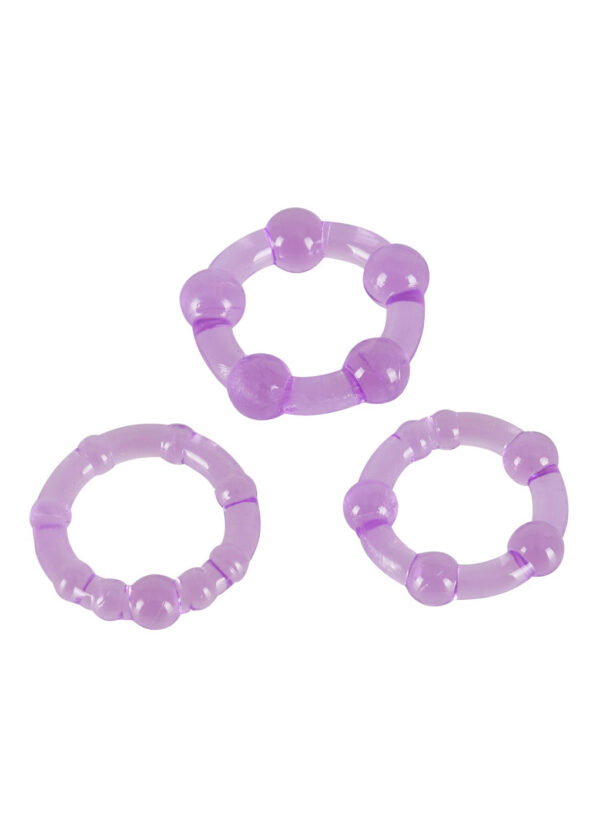 Cock Rings Set Get Hard lila - obrazek 2