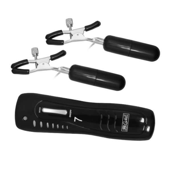 BAILE  Nipple Clamps, 7 vibration functions - obrazek 2