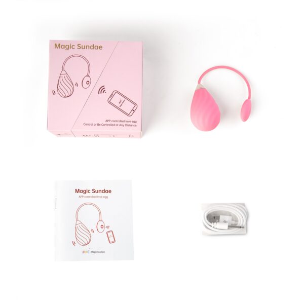 Magic Motion   Magic Sundae App Controlled Love Egg Pink - obrazek 2