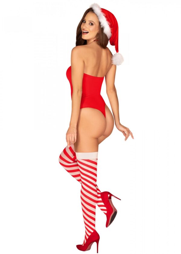 Bielizna Kissmas body czerwone    XS/S - obrazek 2