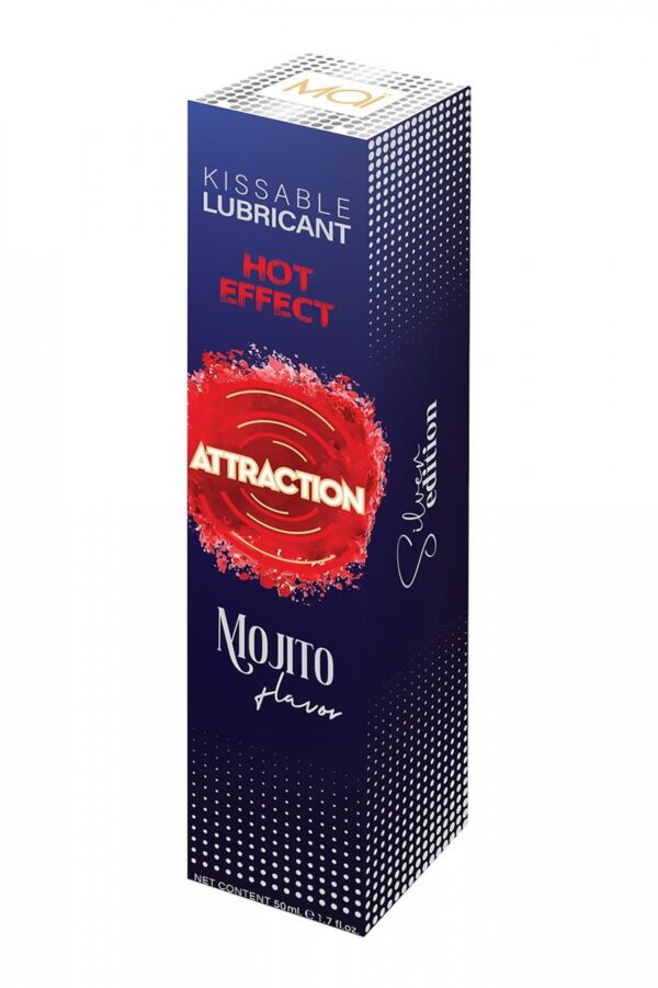 LUBRICANT ATTRACTION HEAT MOJITO 50 ML - obrazek 2