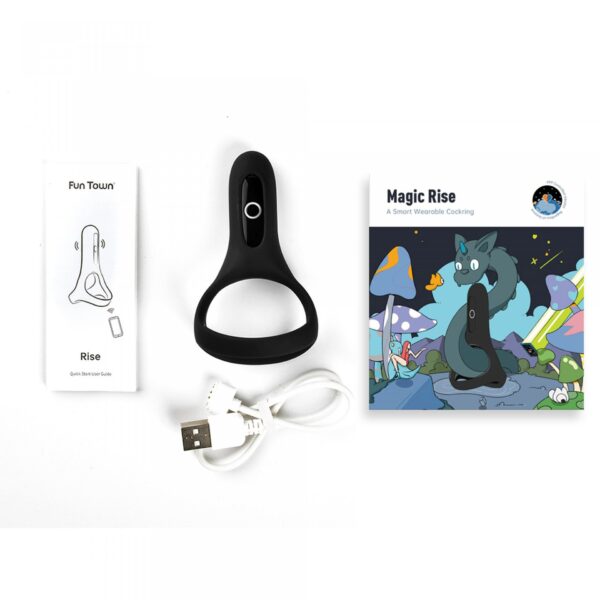 Magic Motion   Rise Smart Wearable Cockring Black - obrazek 2